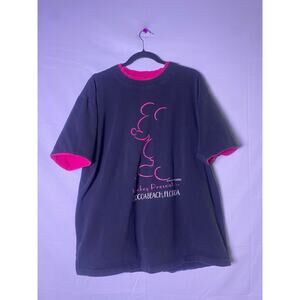 Vintage Velva Sheen Disney Cocoa Beach, Florida Mickey Mouse Adult Size XL